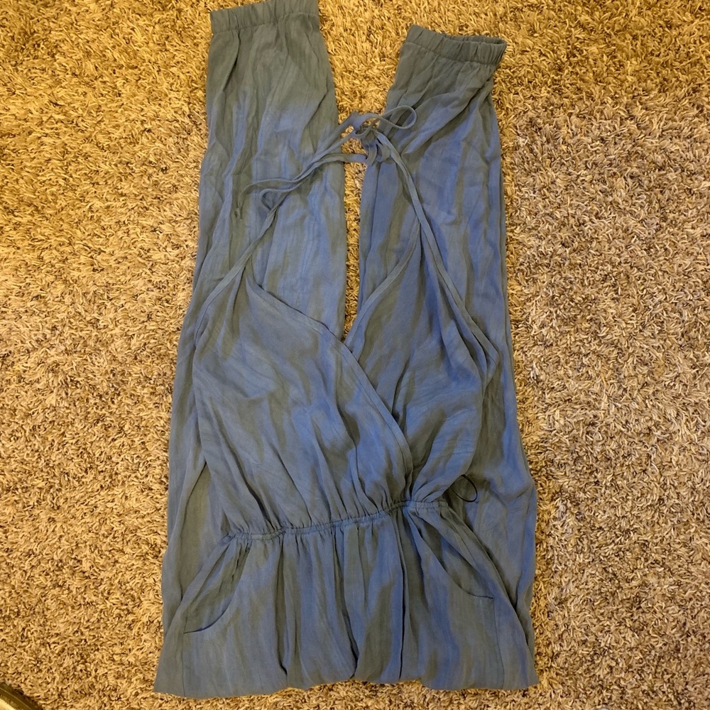 Blue long jumpsuit!